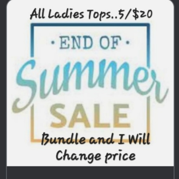 All Ladies Tops...5/$20!!!! - Picture 1 of 1